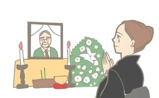 生野区でお葬式の準備をするとき。